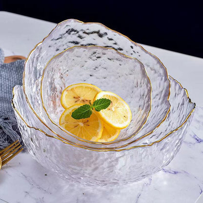 Ziboola Elegant Glass Bowl Set, Durable and Versatile Dishware for Serving Salads, Snacks, and Desserts, Perfect for Every Occasion