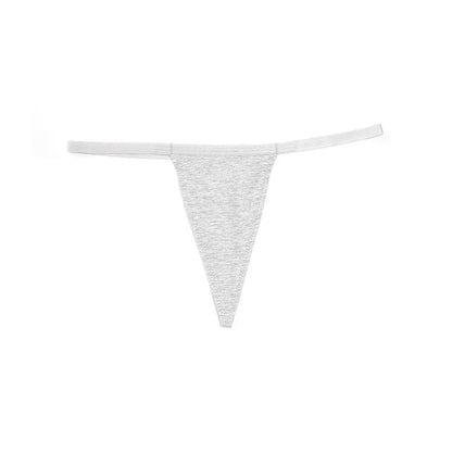 Ziboola Women's 100% Cotton Thong Underwear – Lightweight, Breathable, and Comfortable Everyday Panties 3 Pack